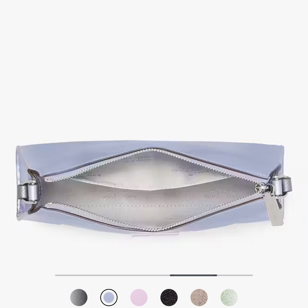 Stunning Kate Spade Kenzie Mini Crossbody in Metallic Candied Flower NWT - Picture 5 of 10